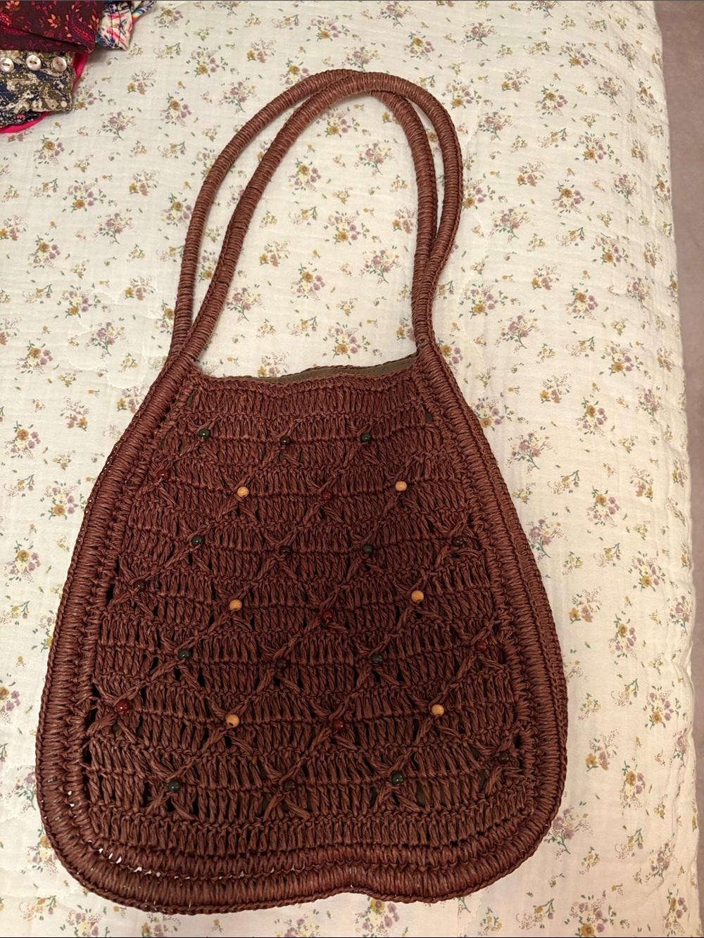 👜 Handwoven Crochet Shoulder Bag